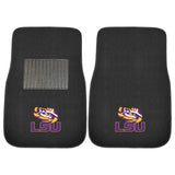 LSU 2-pc Embroidered Car Mat Set