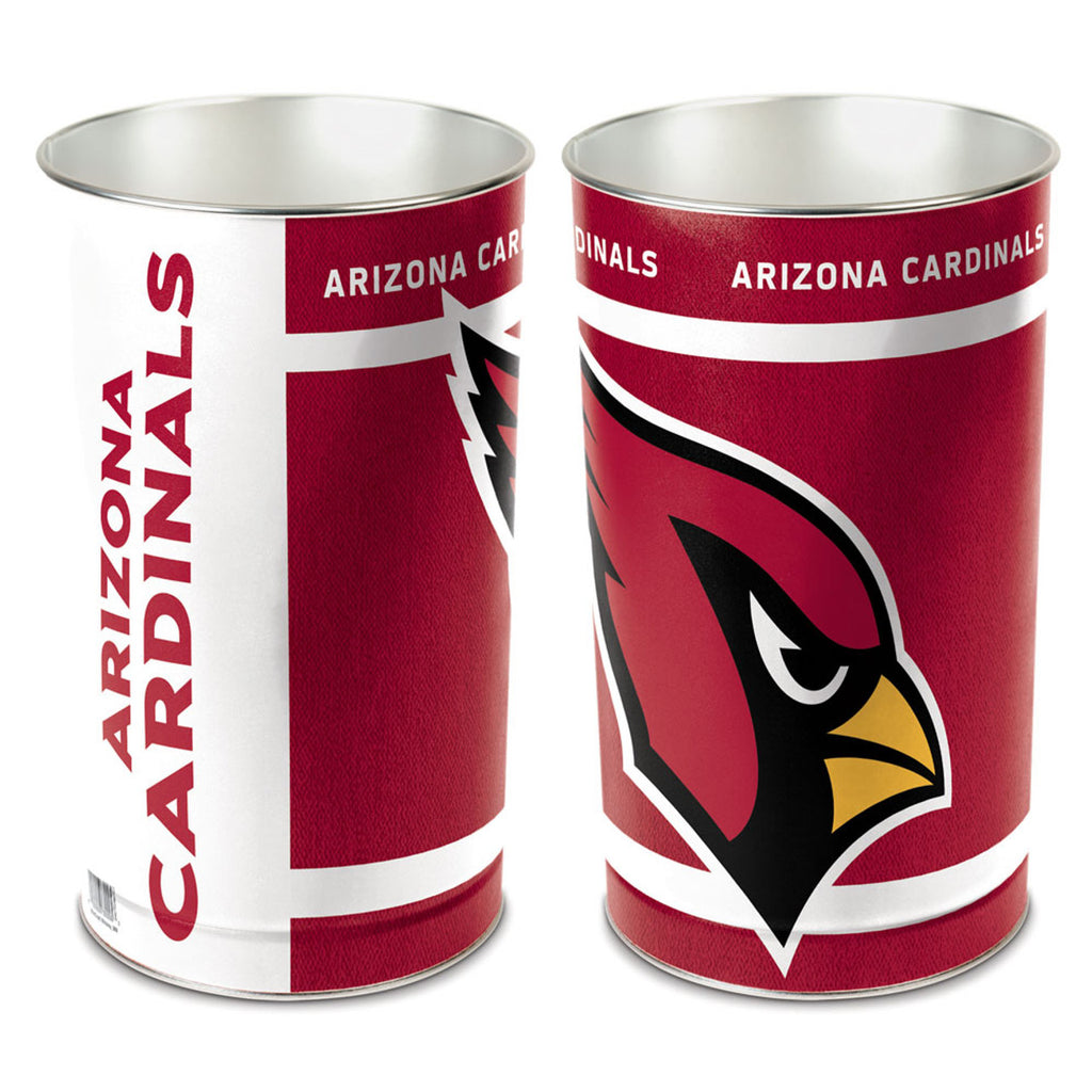 Arizona Cardinals Wastebasket 15 Inch