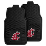 Washington State University 2-pc Vinyl Car Mat Set