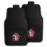 University of South Dakota 2-pc Vinyl Car Mat Set