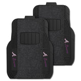 MLB - Atlanta Braves 2-pc Deluxe Car Mat Set