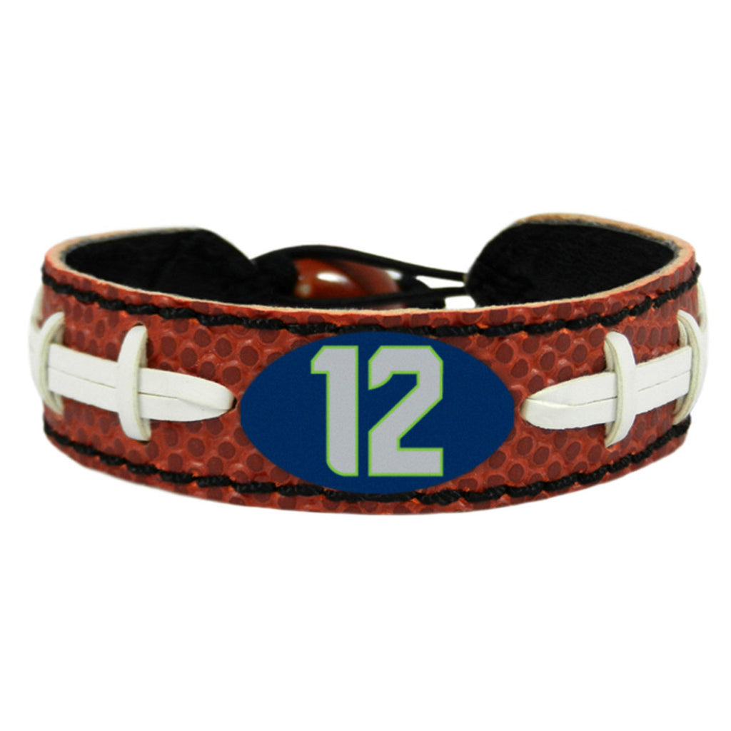 Seattle Seahawks Bracelet Classic Football 12th Man Design CO