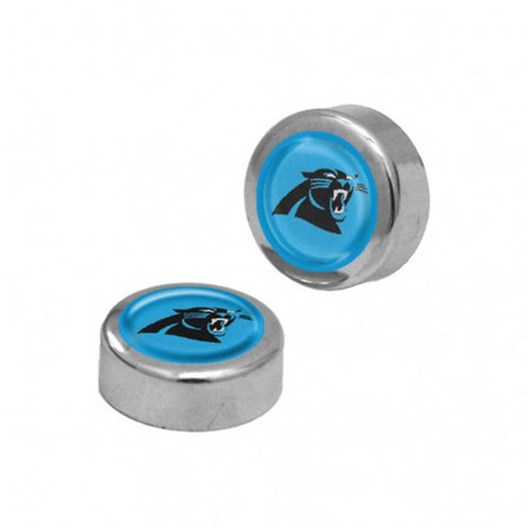 Carolina Panthers Screw Caps Domed - Special Order