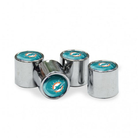 Miami Dolphins Valve Stem Caps