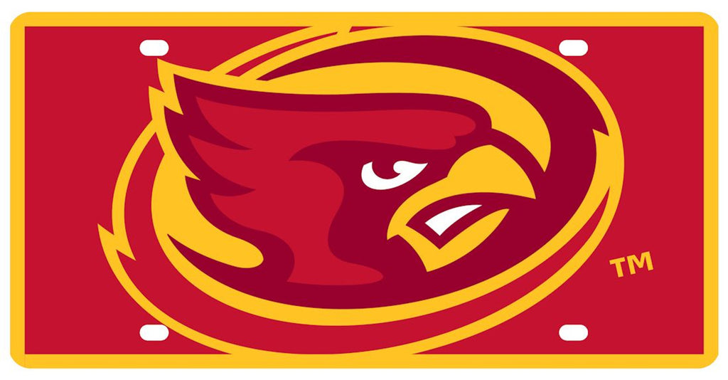 Iowa State Cyclones License Plate Acrylic Mega Style