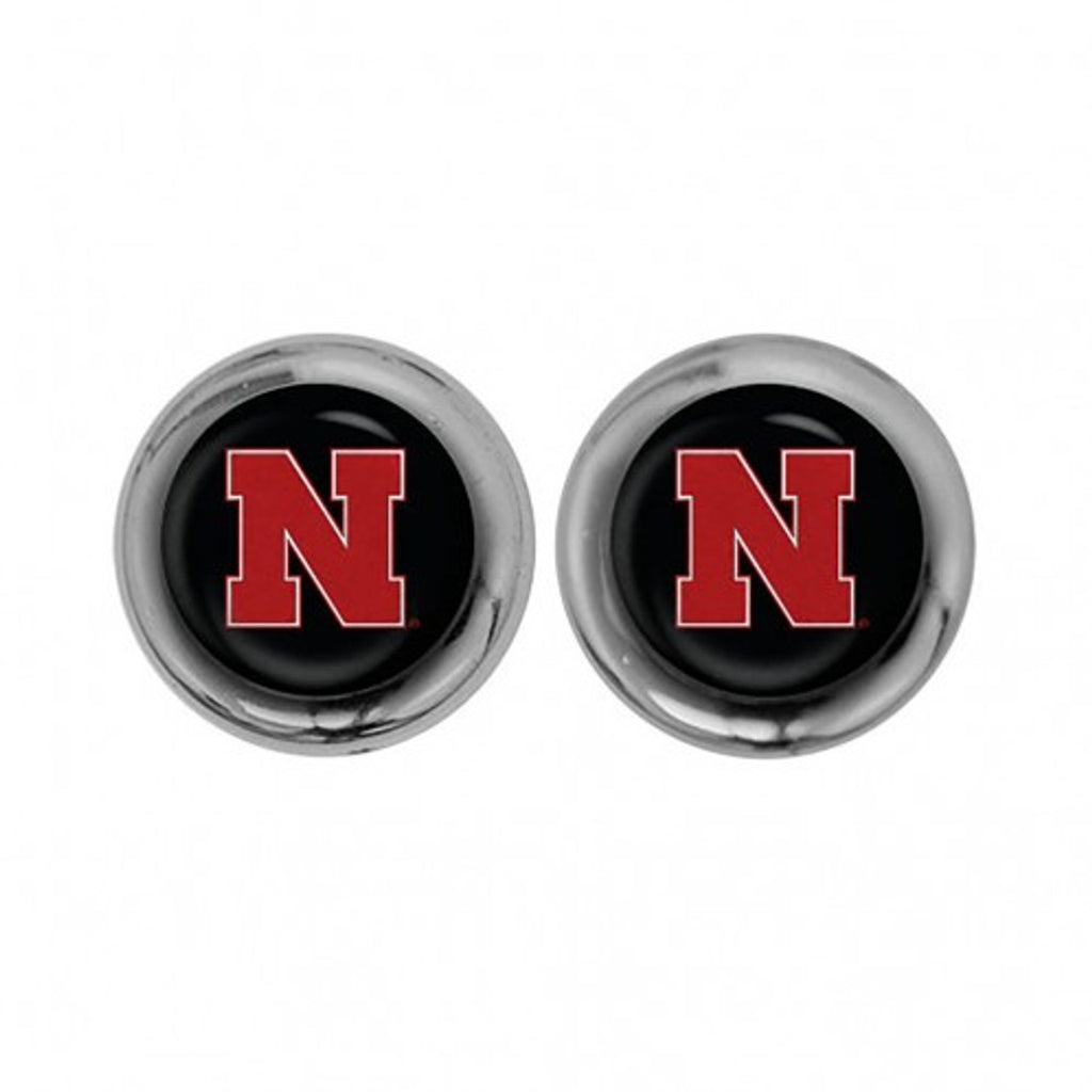 Nebraska Cornhuskers Screw Caps Domed - Special Order