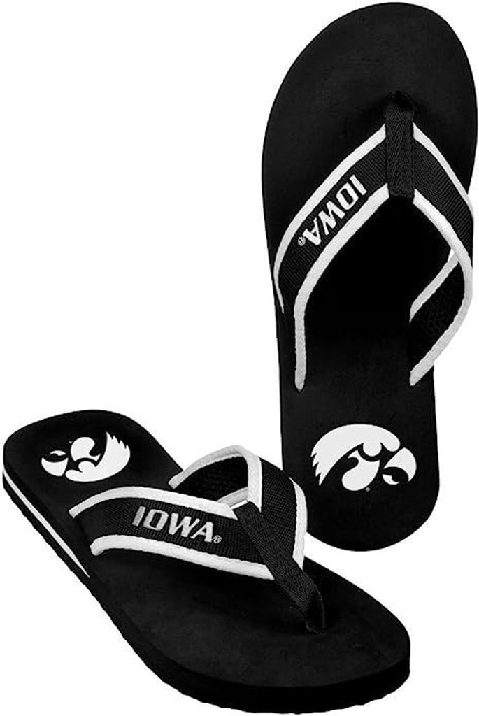 Iowa Hawkeyes  Flip Flop - Men Contour - (1 Pair) - XL