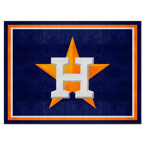 Houston Astros 8ft. x 10 ft. Plush Area Rug – Reality Check Xtreme