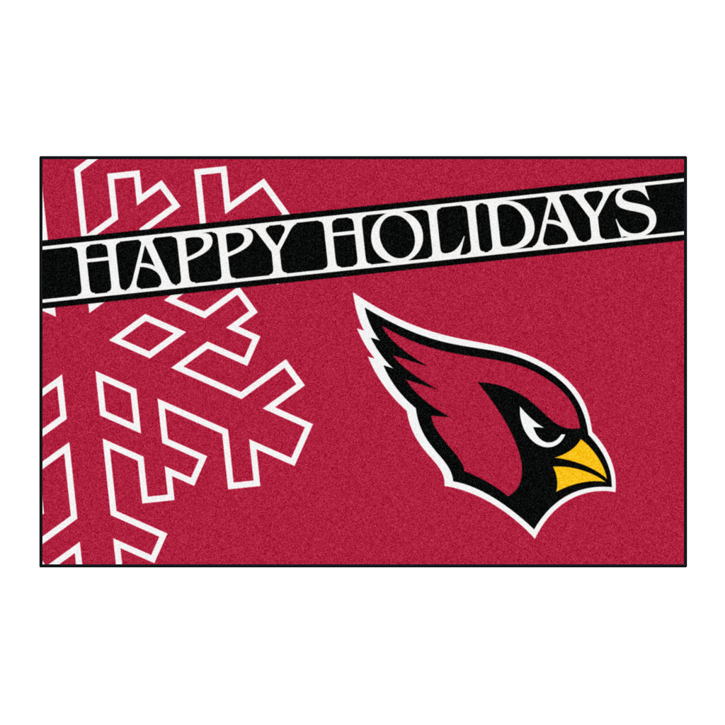 NFL - Arizona Cardinals Starter Mat - Happy Holidays