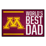 University of Minnesota Starter Mat - World's Best Dad