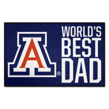 University of Arizona Starter Mat - World's Best Dad