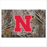 University of Nebraska Camo Scraper Mat