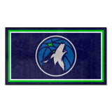 Minnesota Timberwolves 3ft. x 5ft. Plush Area Rug