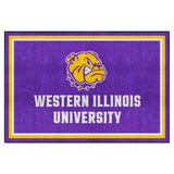 Western Illinois University 5x8 Rug