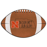 University of Nebraska Football Mat