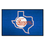 MLBCC – Texas Rangers Starter Mat - Retro