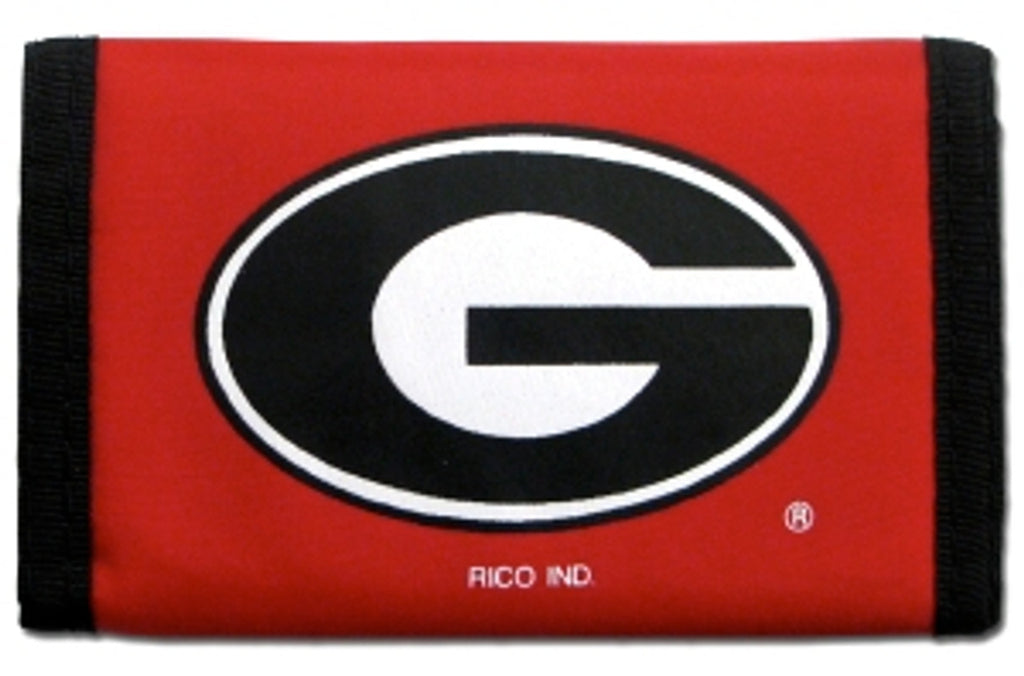 Georgia Bulldogs Wallet Nylon Trifold