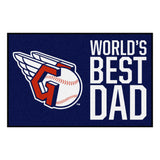 MLB - Cleveland Guardians Starter Mat - World's Best Dad