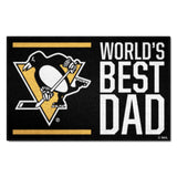 NHL - Pittsburgh Penguins Starter Mat - World's Best Dad