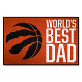 NBA - Toronto Raptors Starter Mat - World's Best Dad