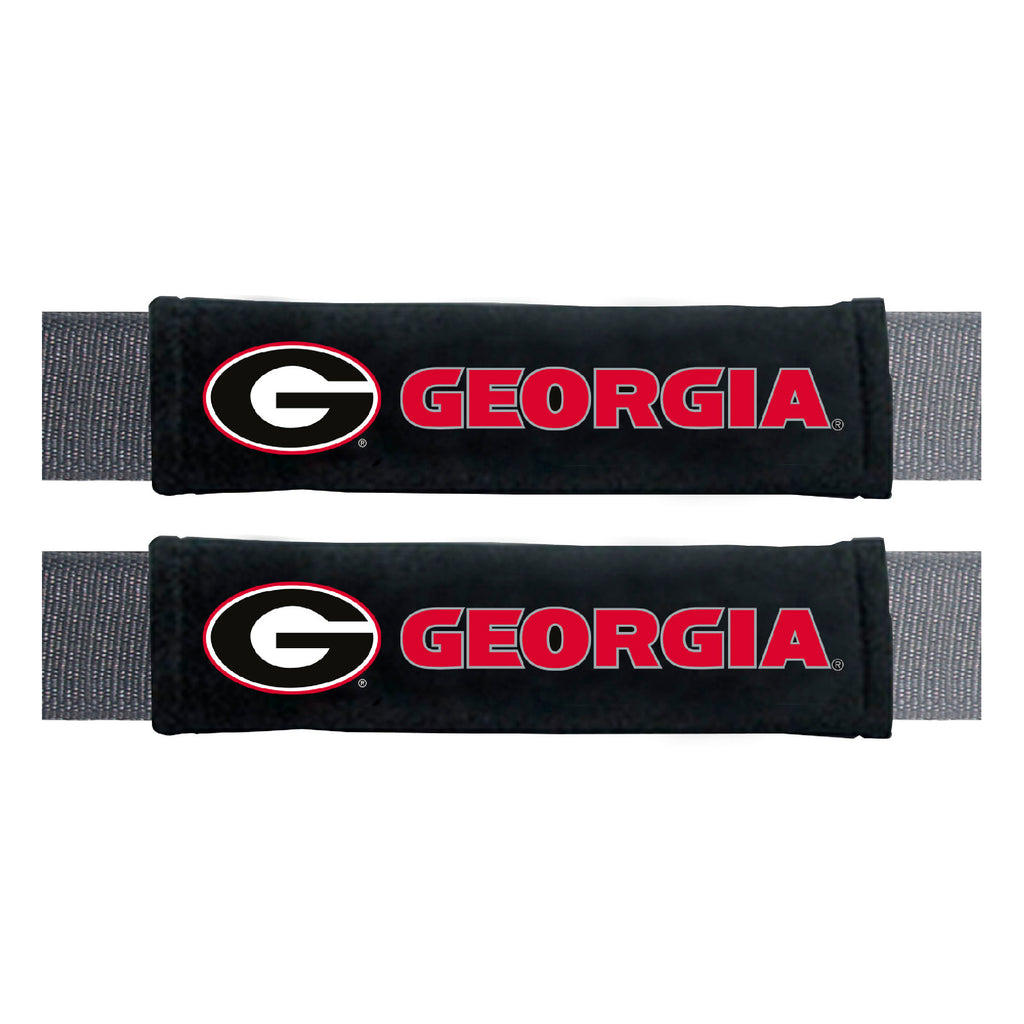 University of Georgia Embroidered Seatbelt Pad - Pair