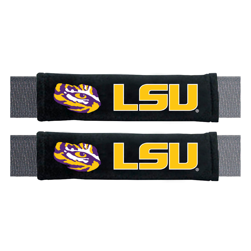 LSU Embroidered Seatbelt Pad - Pair