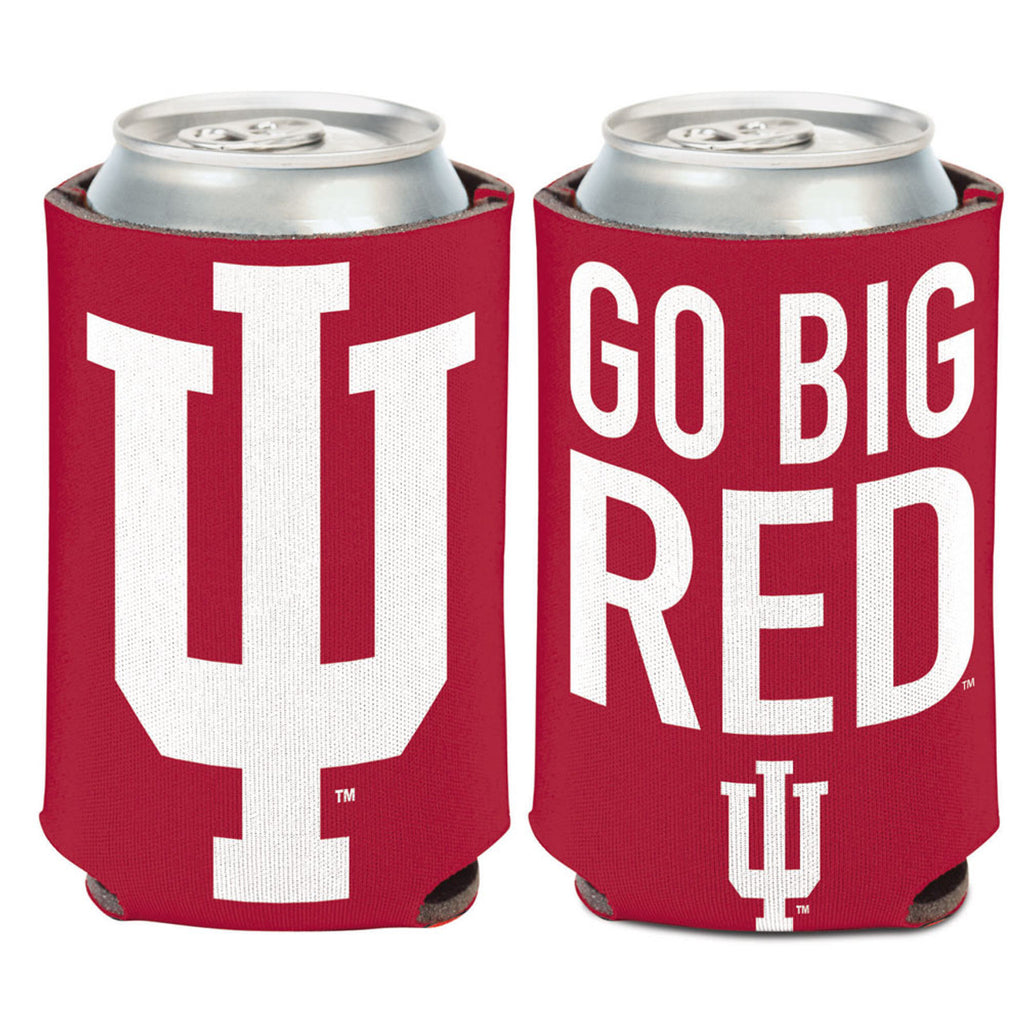 Indiana Hoosiers Can Cooler Slogan Design Special Order