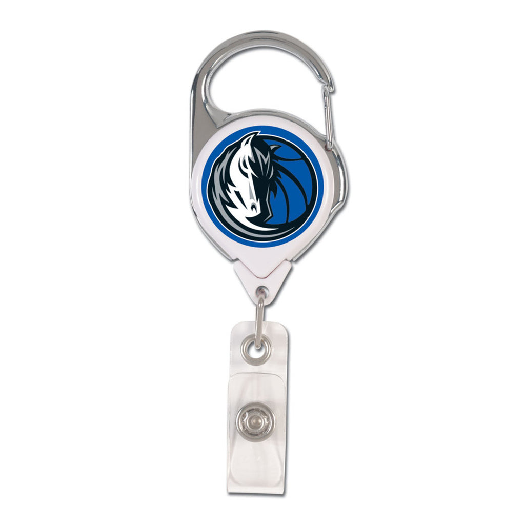 Dallas Mavericks Retractable Premium Badge Holder - Special Order