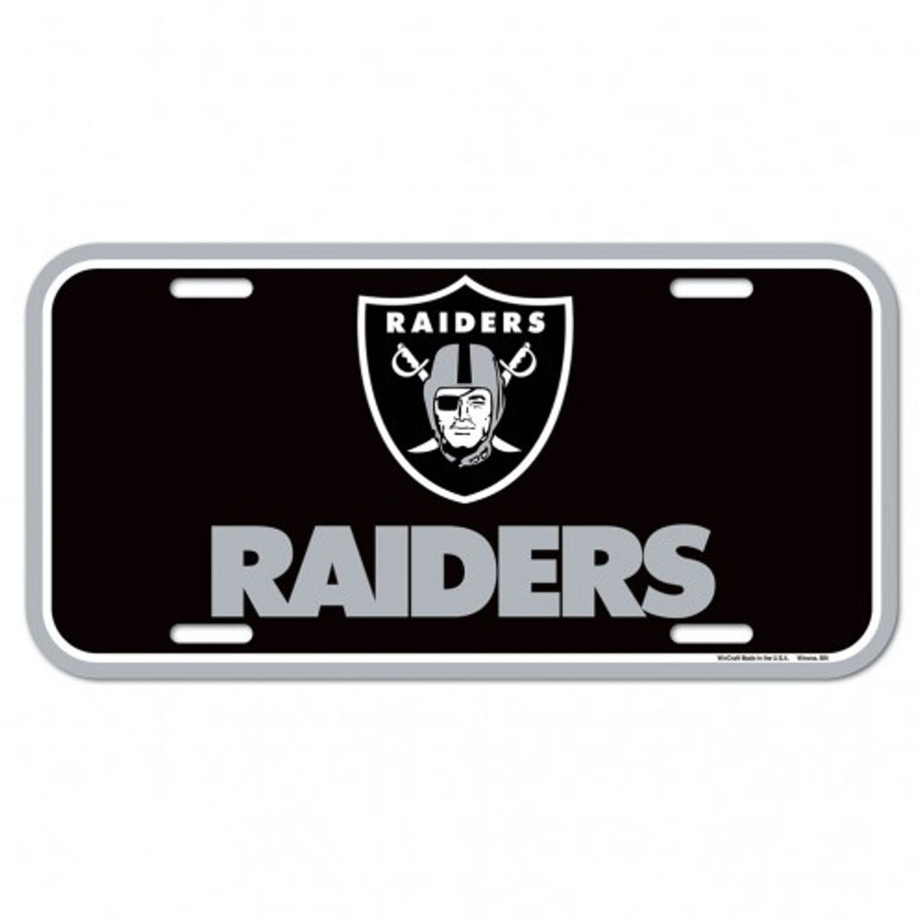 Las Vegas Raiders License Plate