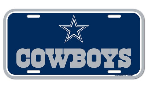 Dallas Cowboys License Plate