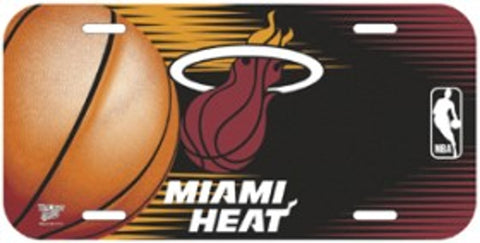 Miami Heat License Plate