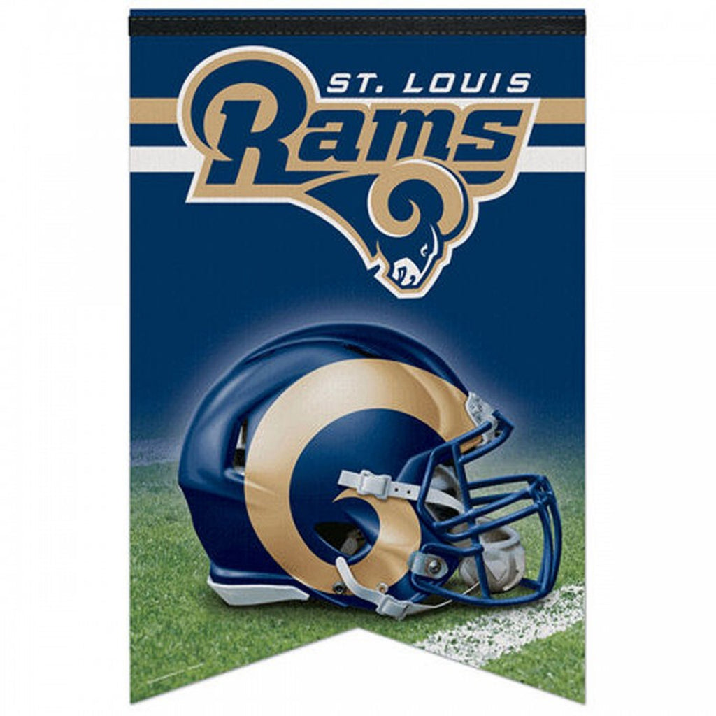 St. Louis Rams Banner 17x26 Pennant Style Premium Felt