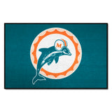 NFLV - Miami Dolphins Starter Mat - Retro