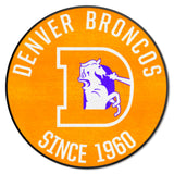 NFLV - Denver Broncos Roundel Mat