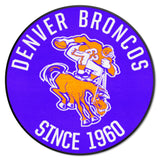 NFLV - Denver Broncos Roundel Mat