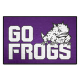 Texas Christian University  Starter Mat - Slogan