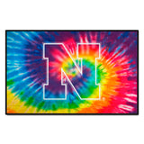 University of Nebraska Starter Mat - Tie Dye