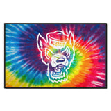 NC State University Starter Mat - Tie Dye