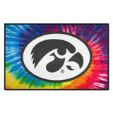 University of Iowa Starter Mat - Tie Dye