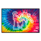 University of Memphis Starter Mat - Tie Dye