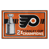 NHL - Philadelphia Flyers 4x6 Rug