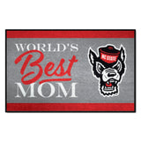 NC State University Starter Mat - World's Best Mom