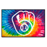 MLB - Milwaukee Brewers Starter Mat - Tie Dye