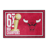 NBA - Chicago Bulls 4x6 Rug