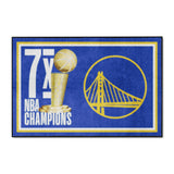 NBA - Golden State Warriors 4x6 Rug