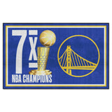 NBA - Golden State Warriors 5x8 Rug