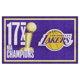 NBA - Los Angeles Lakers 5x8 Rug