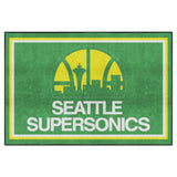 NBAV ? Seattle Supersonics 5x8 Rug