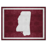 Mississippi State University 8x10 Rug