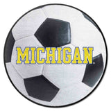 University of Michigan Soccer Ball Mat